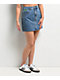 Empyre Leah Billie Wash Blue Denim Skirt - Thumbnail image 1 of 4