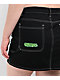 Empyre Leah Black Carpenter Skirt - Thumbnail image 6 of 7