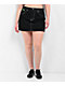 Empyre Leah Black Carpenter Skirt - Thumbnail image 1 of 7