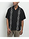 Empyre Lenny Embroidered Black Button Up Shirt - Thumbnail image 1 of 3