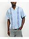 Empyre Lenny Embroidered Bue Button Up Shirt - Thumbnail image 1 of 3