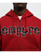 Empyre Liar Dark Red Zip Hoodie - Thumbnail image 4 of 7