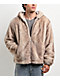 Empyre Liger Beige Faux Fur Jacket - Thumbnail image 1 of 6