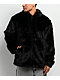 Empyre Liger Black Faux Fur Zip Hoodie - Thumbnail image 3 of 6