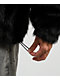 Empyre Liger Black Faux Fur Zip Hoodie - Thumbnail image 5 of 6