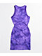 Empyre Lisbet Butterfly Purple Tie Dye Cut Out Dress - Thumbnail image 5 of 5