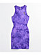 Empyre Lisbet Butterfly Purple Tie Dye Cut Out Dress - Thumbnail image 4 of 5