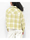 Empyre Lita Green Crop Flannel Shirt - Thumbnail image 2 of 4