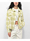 Empyre Lita Green Crop Flannel Shirt - Thumbnail image 1 of 4