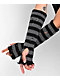 Empyre Locklan Black & Grey Stripes Arm Warmers - Thumbnail image 1 of 2