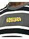 Empyre Logan Charcoal, Black & White Stripe Long Sleeve T-Shirt - Thumbnail image 2 of 3