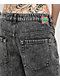 Empyre Loiter Obscure Grey Wash Straight Leg Denim Shorts - Thumbnail image 4 of 5