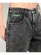 Empyre Loiter Obscure Grey Wash Straight Leg Denim Shorts - Thumbnail image 5 of 5