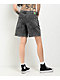 Empyre Loiter Obscure Grey Wash Straight Leg Denim Shorts - Thumbnail image 2 of 5