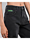 Empyre Loiter Slouchy Black Wash Cargo Denim Jeans - Thumbnail image 4 of 7