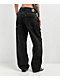 Empyre Loiter Slouchy Black Wash Straight Leg Denim Jeans - Thumbnail image 2 of 5