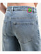 Empyre Loiter Slouchy Parkway Blue Wash Straight Leg Jeans - Thumbnail image 5 of 6