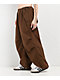 Empyre Lola Brown Parachute Pants - Thumbnail image 3 of 6