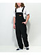 Empyre Loose Fit Black Corduroy Overalls