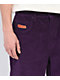 Empyre Loose Fit Dark Purple Corduroy Skate Pants