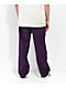 Empyre Loose Fit Dark Purple Corduroy Skate Pants
