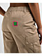 Empyre Loose Fit Dillon Khaki Cargo Shorts - Thumbnail image 4 of 4