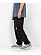 Empyre Loose Fit Embroidered Black Cargo Skate Pants - Thumbnail image 3 of 7