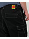 Empyre Loose Fit Embroidered Black Cargo Skate Pants - Thumbnail image 5 of 7