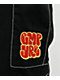 Empyre Loose Fit Embroidered Black Cargo Skate Pants - Thumbnail image 7 of 7