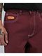 Empyre Loose Fit Maroon Carpenter Skate Jeans - Thumbnail image 4 of 5