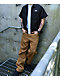 Empyre Loose Fit Tabacco Denim Carpenter Skate Pants - Thumbnail image 4 of 6