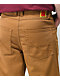 Empyre Loose Fit Tobacco Denim Skate Pants