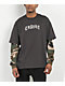 Empyre Loose Screw Charcoal & Camo 2fer Long Sleeve T-Shirt - Thumbnail image 1 of 4