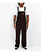 Empyre Loose Sk8 Brown Java Corduroy Overalls - Thumbnail image 1 of 5