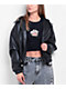 Empyre Lorelei Black Bomber Jacket - Thumbnail image 4 of 5