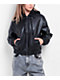Empyre Lorelei Black Bomber Jacket - Thumbnail image 1 of 5
