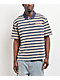 Empyre Loser Cool Stripe Blue Polo Shirt - Thumbnail image 1 of 3