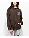 Empyre Love Me Not Brown Zip Hoodie - Thumbnail image 1 of 3