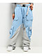 Empyre Lucky Duck 10K Blue & Grey Snowboard Pants - Thumbnail image 1 of 10