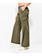 Empyre Maisie Grape Leaf Lowrise Cargo Pants - Thumbnail image 2 of 6