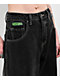 Empyre Marble Extent Wide Leg Black Denim Jeans - Thumbnail image 5 of 6
