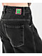 Empyre Marble Extent Wide Leg Black Denim Jeans - Thumbnail image 6 of 6