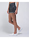 Empyre Melanie Roll Hem Black Denim Shorts - Thumbnail image 3 of 4