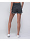 Empyre Melanie Roll Hem Black Denim Shorts - Thumbnail image 2 of 4