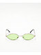 Empyre Miller gafas de sol redondas y pequeñas verdes