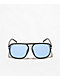Empyre Morris Black Blue Light Aviator Sunglasses