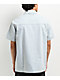 Empyre Motive Striped Blue Short Sleeve Shirt - Thumbnail image 2 of 3