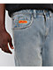 Empyre Ollie Blue Wash Loose Fit Skate Jeans - Thumbnail image 4 of 6