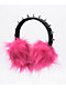 Empyre Oshun Hot Pink & Black Earmuffs - Thumbnail image 3 of 3