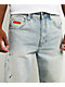 Empyre Paint Light Blue Wash Loose Fit Skate Jeans - Thumbnail image 3 of 5